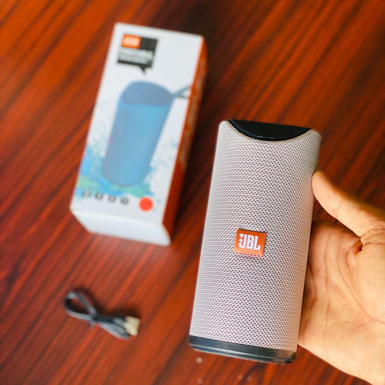 Portable Bluetooth Speaker Dynamic Thunder Sound With High Bass Bluetooth Speaker Stereo Channel With  Brand Log
