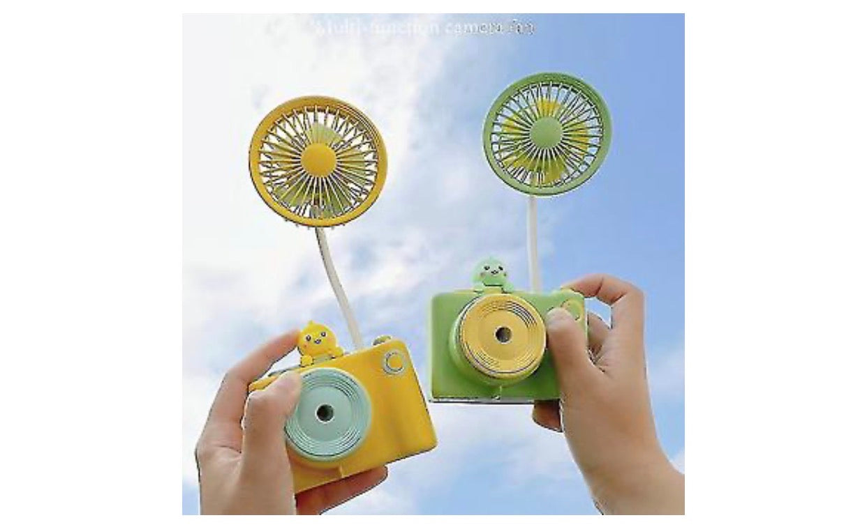 Multifunctional Small Fan Small Fan With Pencil Sharpener Portable Mini Fan.