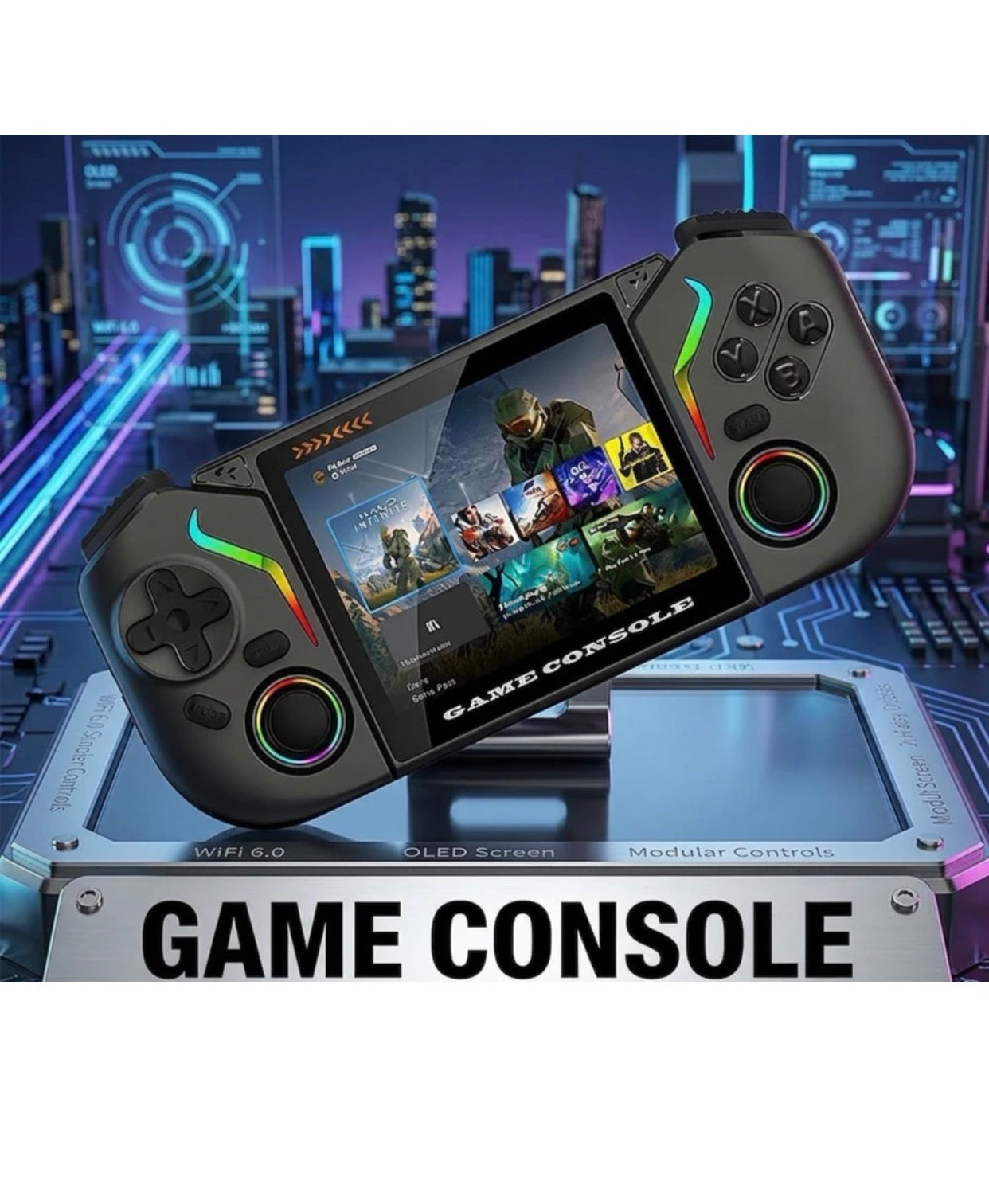 Playtastic X95 Pro Game Console 3.5 Inch Screen
Android WiFi 64 GB with 20000+ Preinstall video game
20+ Simulators