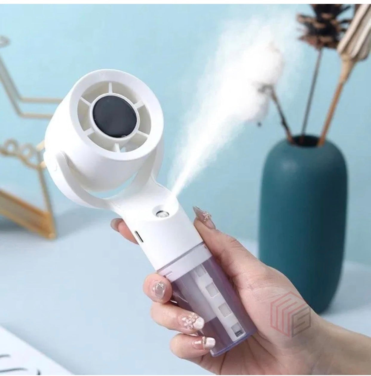 3 Speed Hand Spray Fan – Handheld Mist Fan Gift, Child-Safe Summer Cooling, Portable USB Rechargeable Fan, Desktop Cooling, Hot Weather Gift