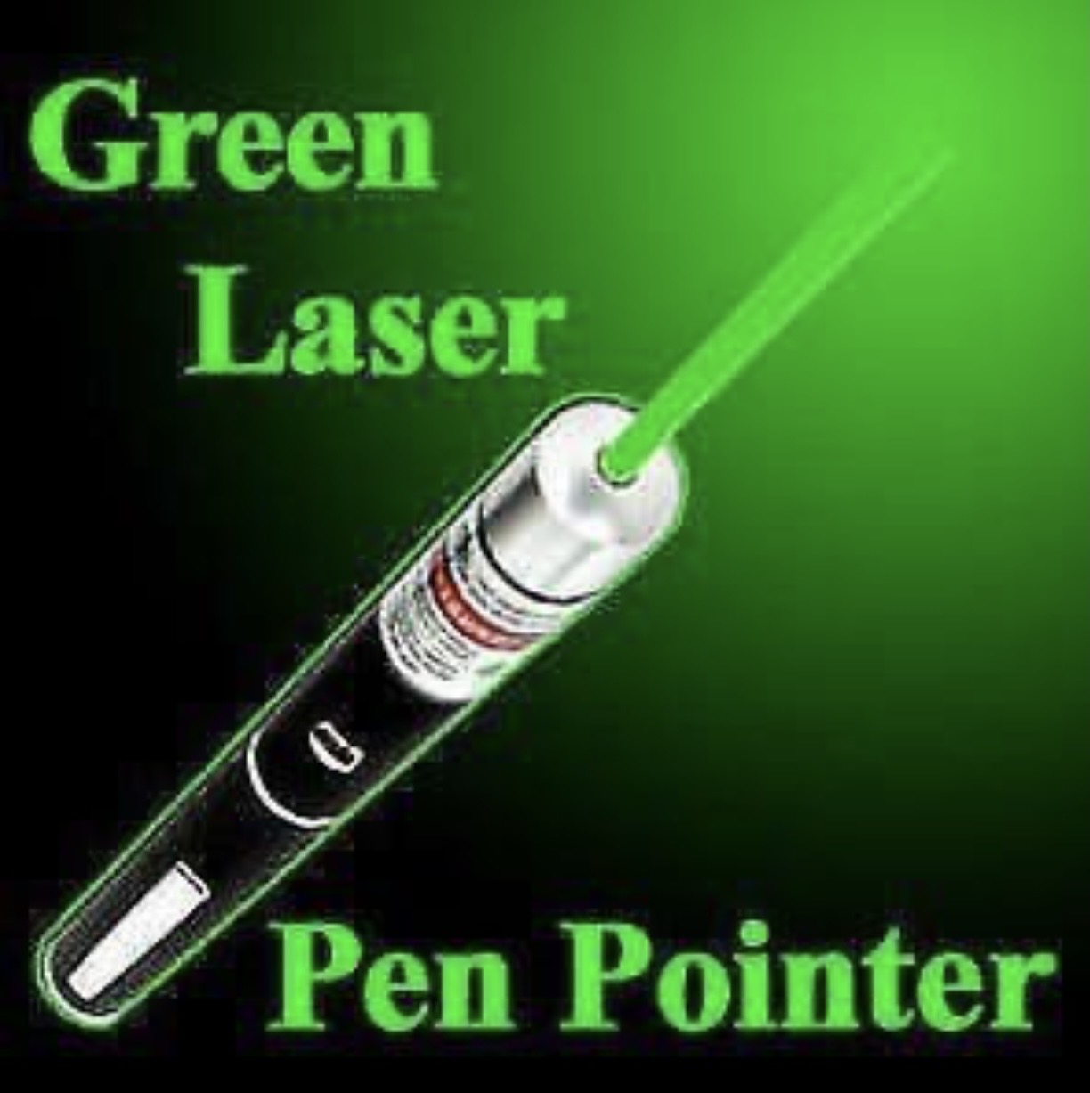 Green USB Rechargeable Laser Light ! Laser Pointer | Long Range Powerful Laser Light | Adjustable Mode Disco Light for Room ! 2000 Mtrs Laser Pen ! Suitable for Camping, Hiking (Green)