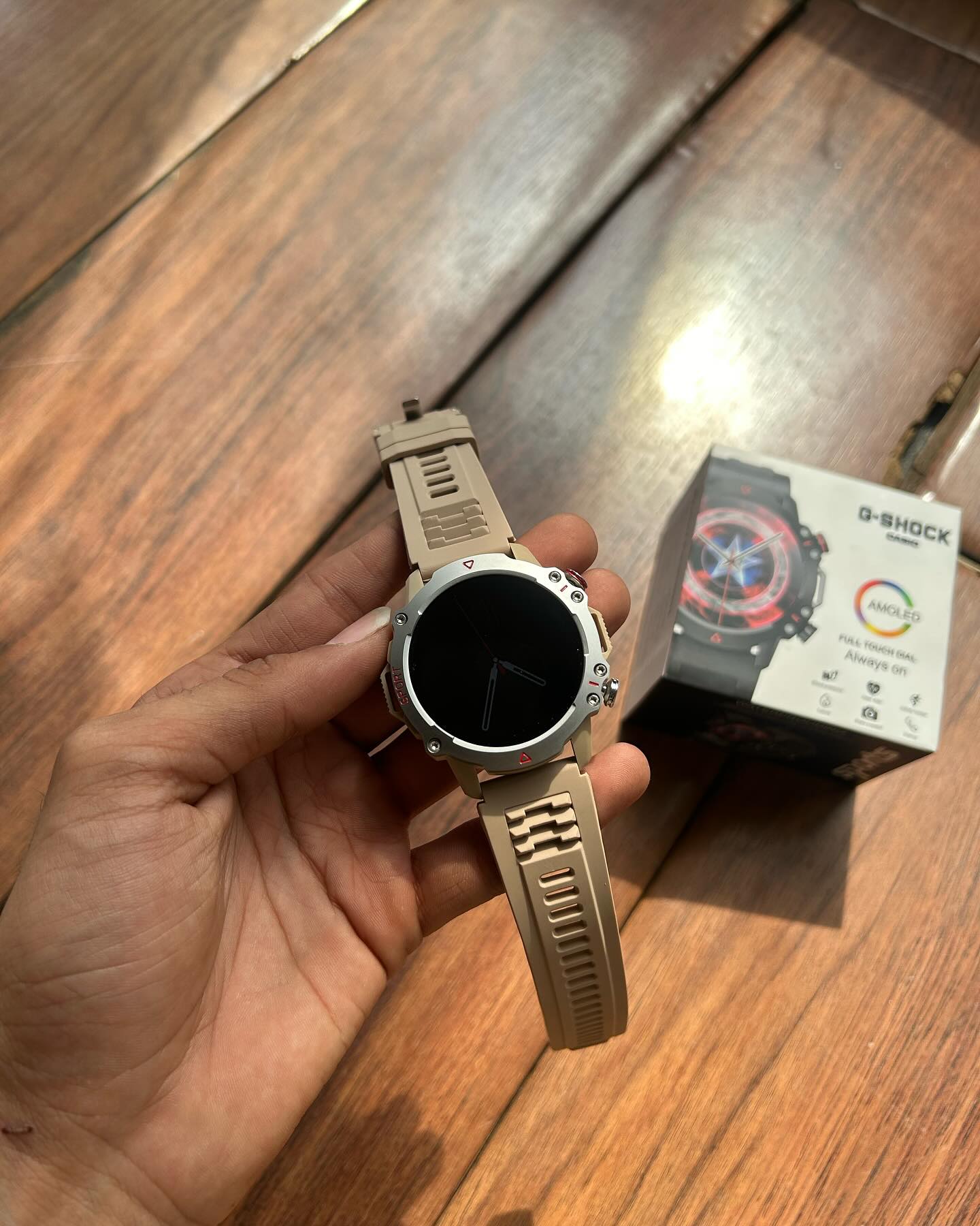 TF10 Pro Round Dial Amoled Display smart watch 