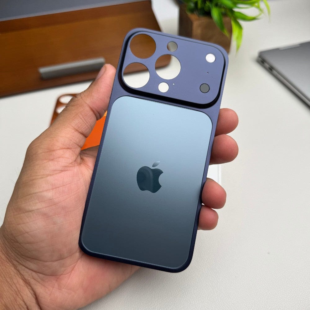 premium back panels for iphone 16 convert into 17 pro with premium sillicon case