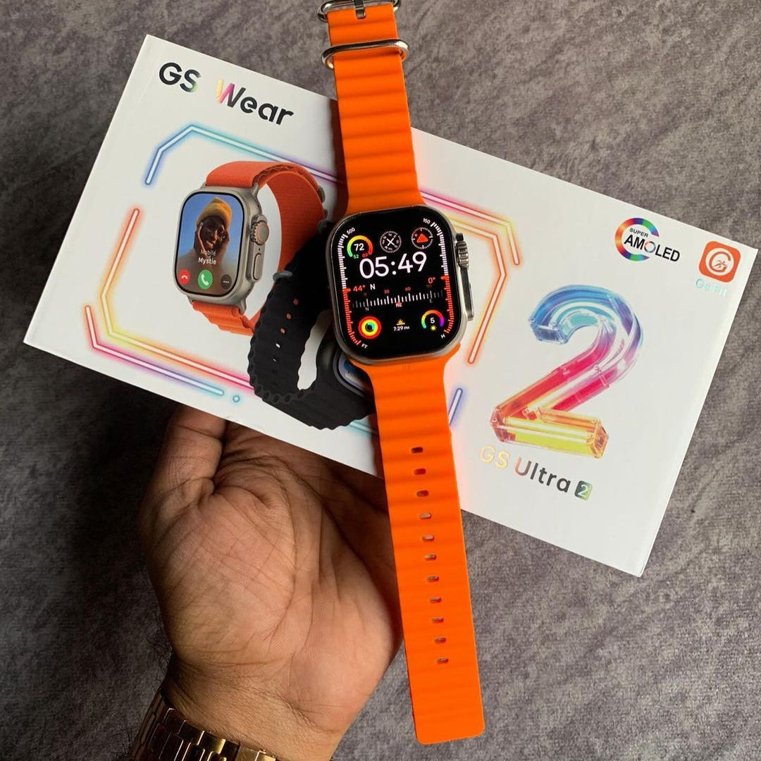 GS Ultr 2 Smart Watch Amoled ChatGPT 4GB ROM