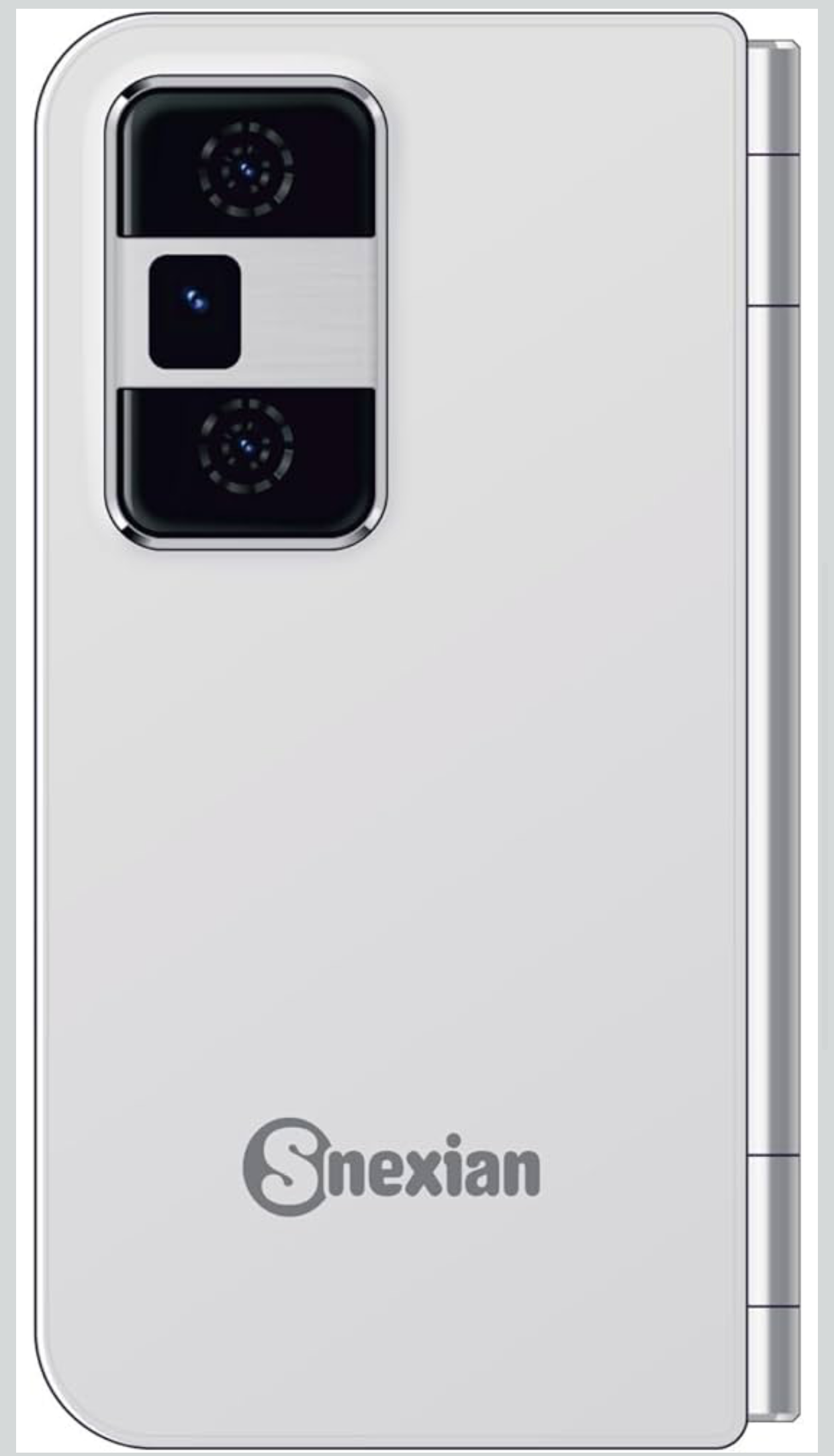 All-New Rock FOLD MINI Dual Display |Keypad Mobile| with 2.8" and 2.4" Big Display |Flip|Fold|BT Dialer| Auto Call Recording|Big Battery| FM |Camera| Feature Phone |