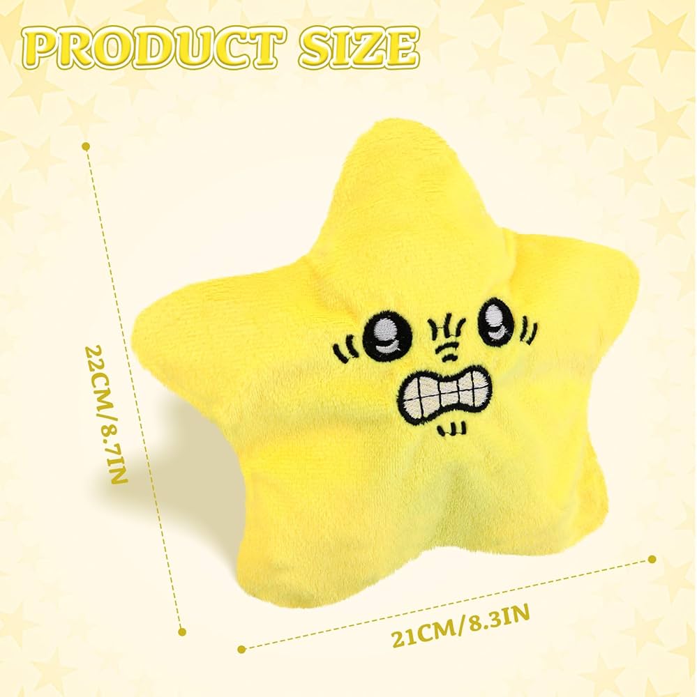 Angry Starfish Toy, Angry Star Plush Moving,