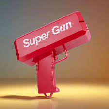 Make It Rain Gun Cash Gun Money Gun The Cash Cannon Money Gun Toy for Kids and adults