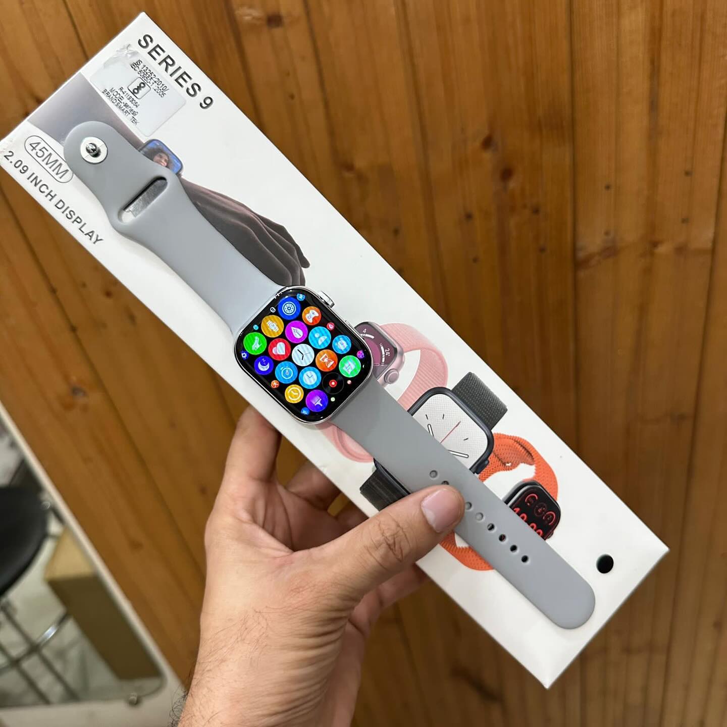 Seris 9 45mm stainless-steel
Body 2 strap 2.09 inch Amoled display