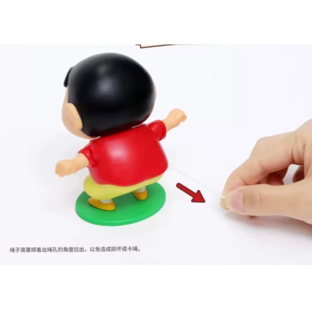 Dancing Shinchan Action Figure 8 cm | Crayon Shin-chan Collectible Toy | Cute Anime Figurine for Kids & Fans | Dancing Pose Miniature Desk & Car Dashboard Décor (Shinchan)