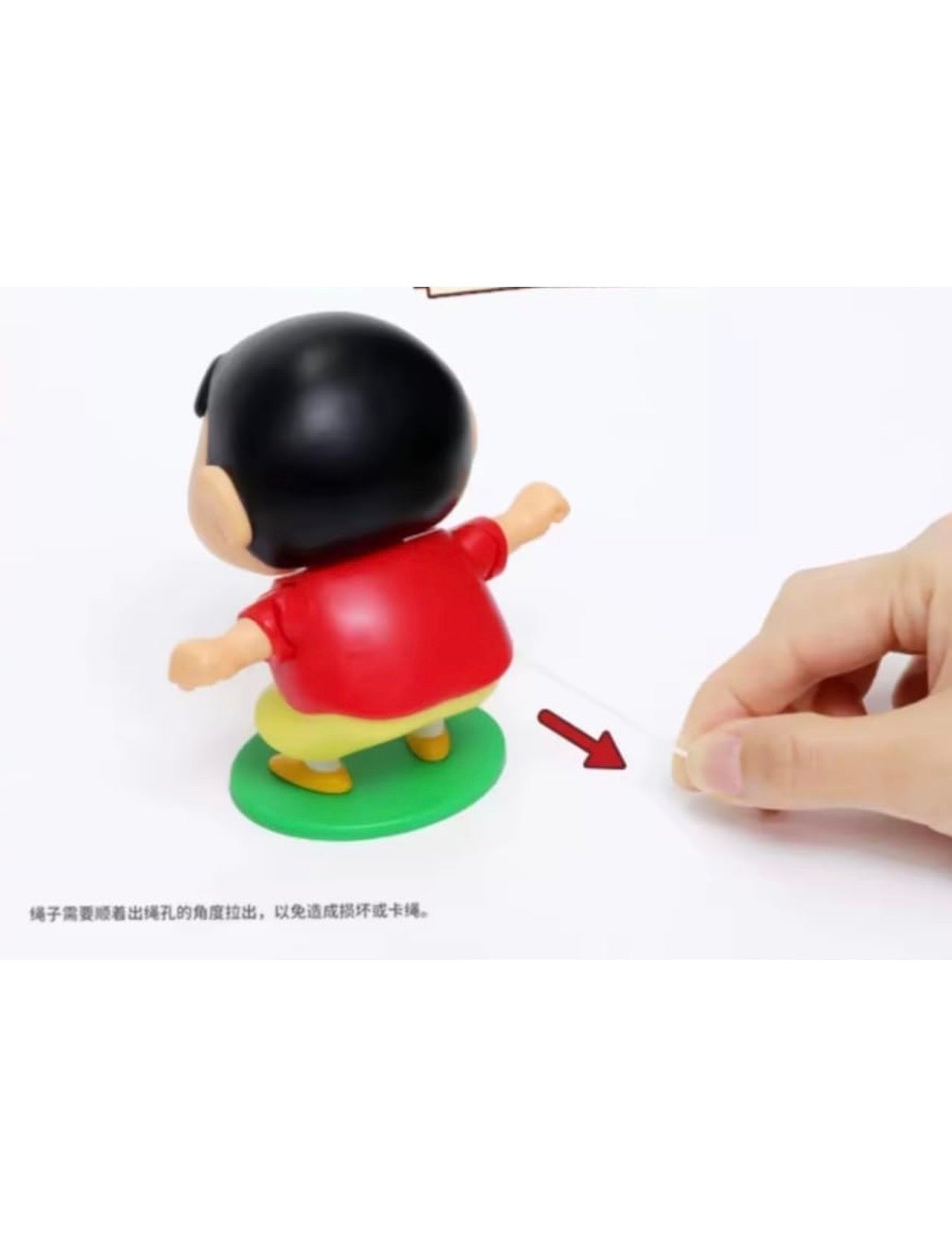 Dancing Shinchan Action Figure 8 cm | Crayon Shin-chan Collectible Toy | Cute Anime Figurine for Kids & Fans | Dancing Pose Miniature Desk & Car Dashboard Décor (Shinchan)