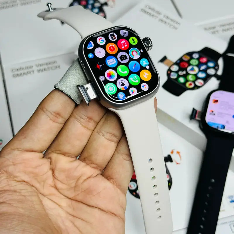 S16 Seris 9 Amoled Display 2gb Ram And 32gb Storage With 180° Camera SIM card watch