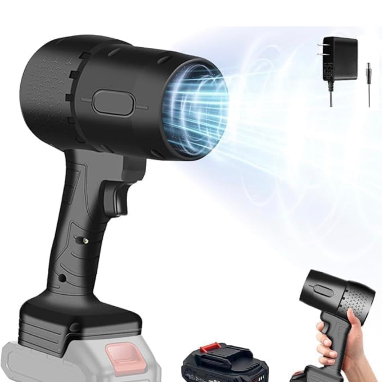 Cordless Leaf Blower Handheld, Hand Held Leaf Blower Violent Turbofan