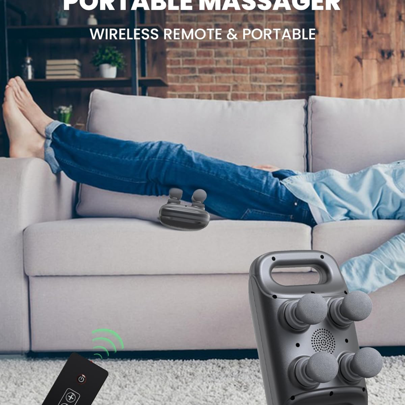 Four-headed Massage gun FZ 668