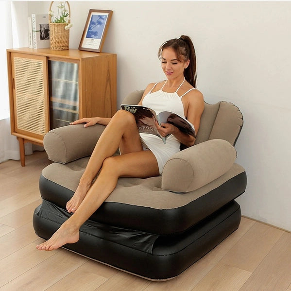 🛋️Indoor & Outdoor Inflatable Sofa | Portable & Comfortable Lounge Chair