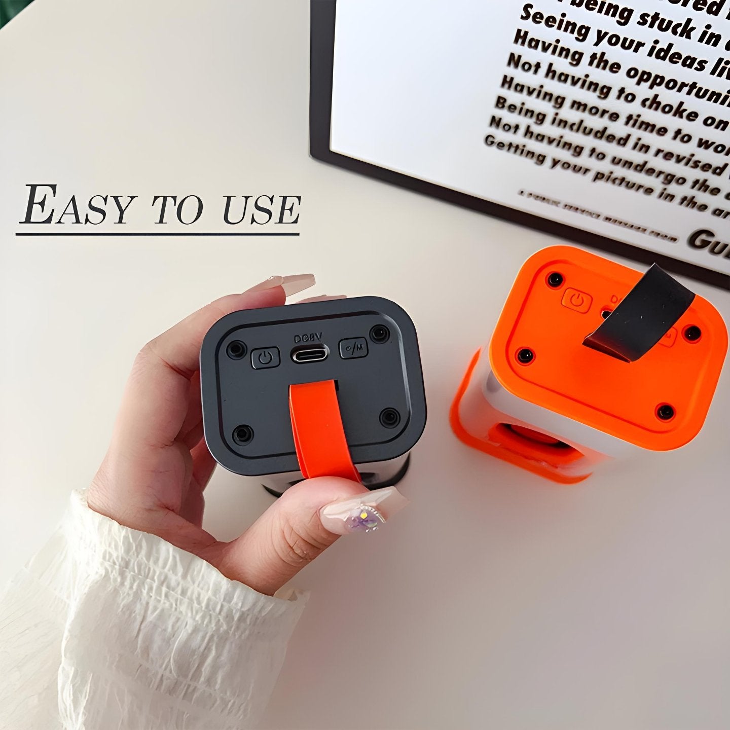 Transparent Mecha Wireless Bluetooth Speaker Portable Mini Subwoofer Support 3D Surround Sound TWS Series Audio Loudspeaker