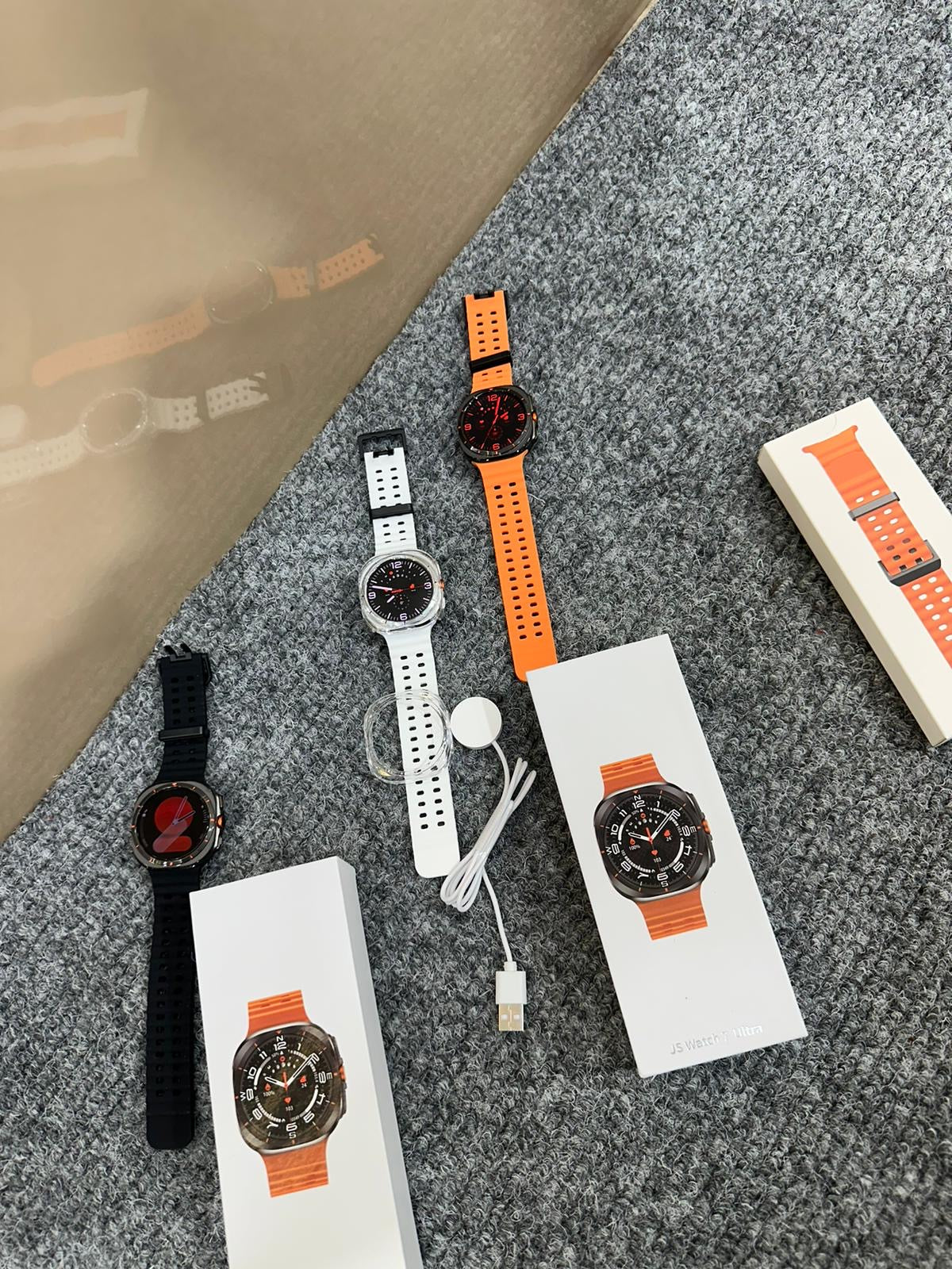 JS Watch 7 Ultra 47mm New Galxy watch ultra 47mm size Made from Titani ...