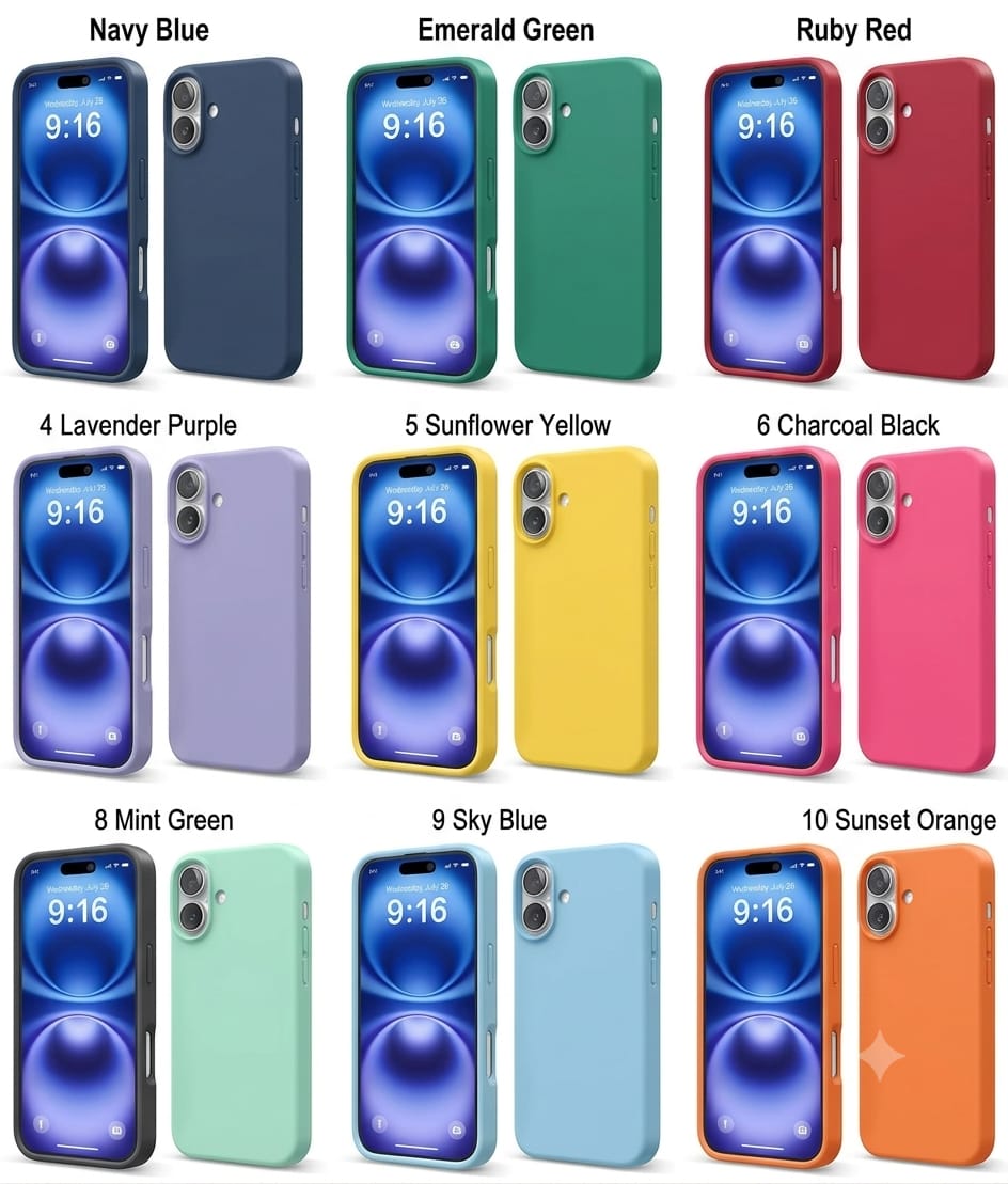 High quality silicone case for iphone