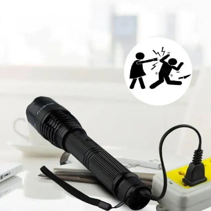 Powerful Flashlight Torch With Stun Taser Outdoor Camping
Light 1101