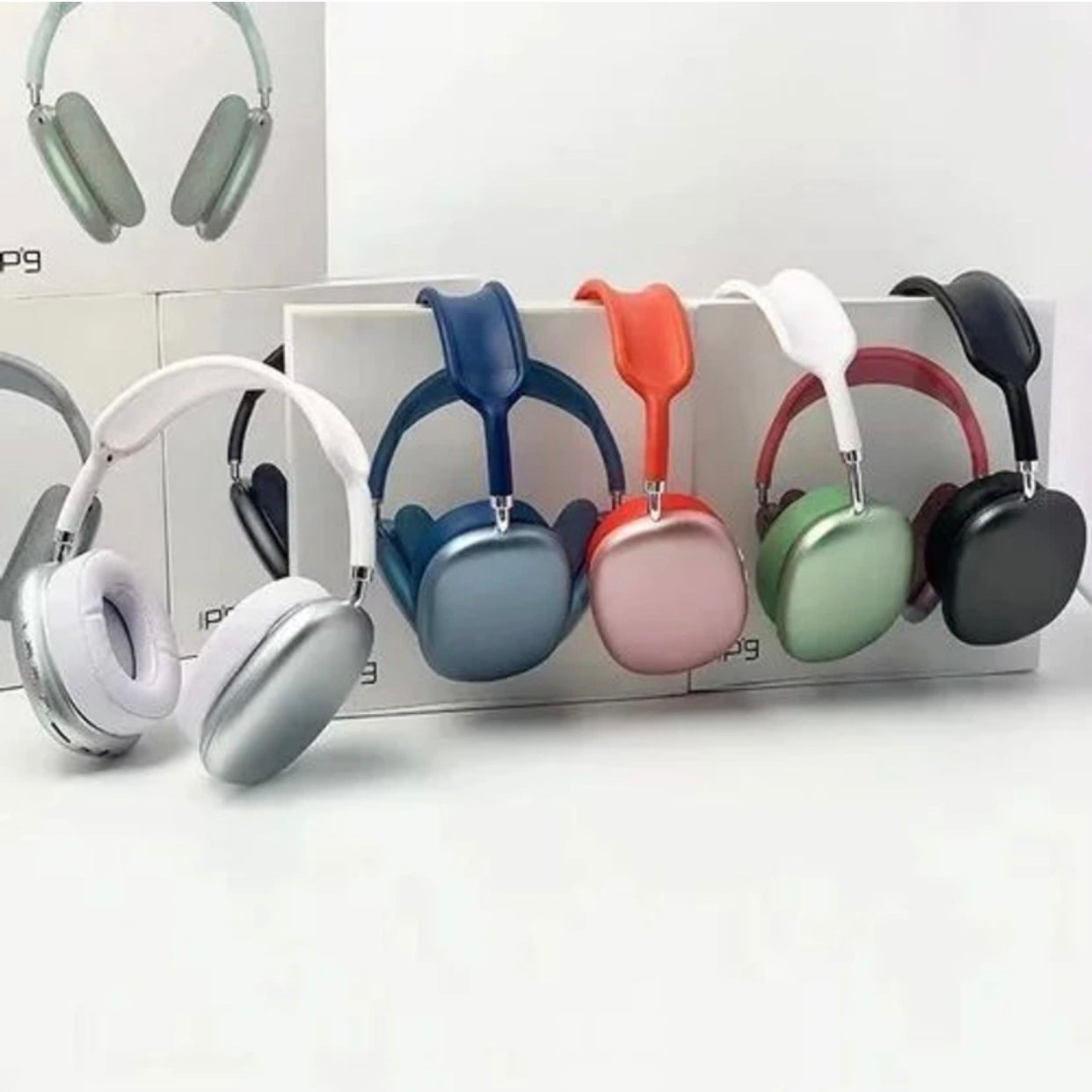 P9 Wireless On Ear Headphones Deep Bass with Microphone Bluetooth Headset