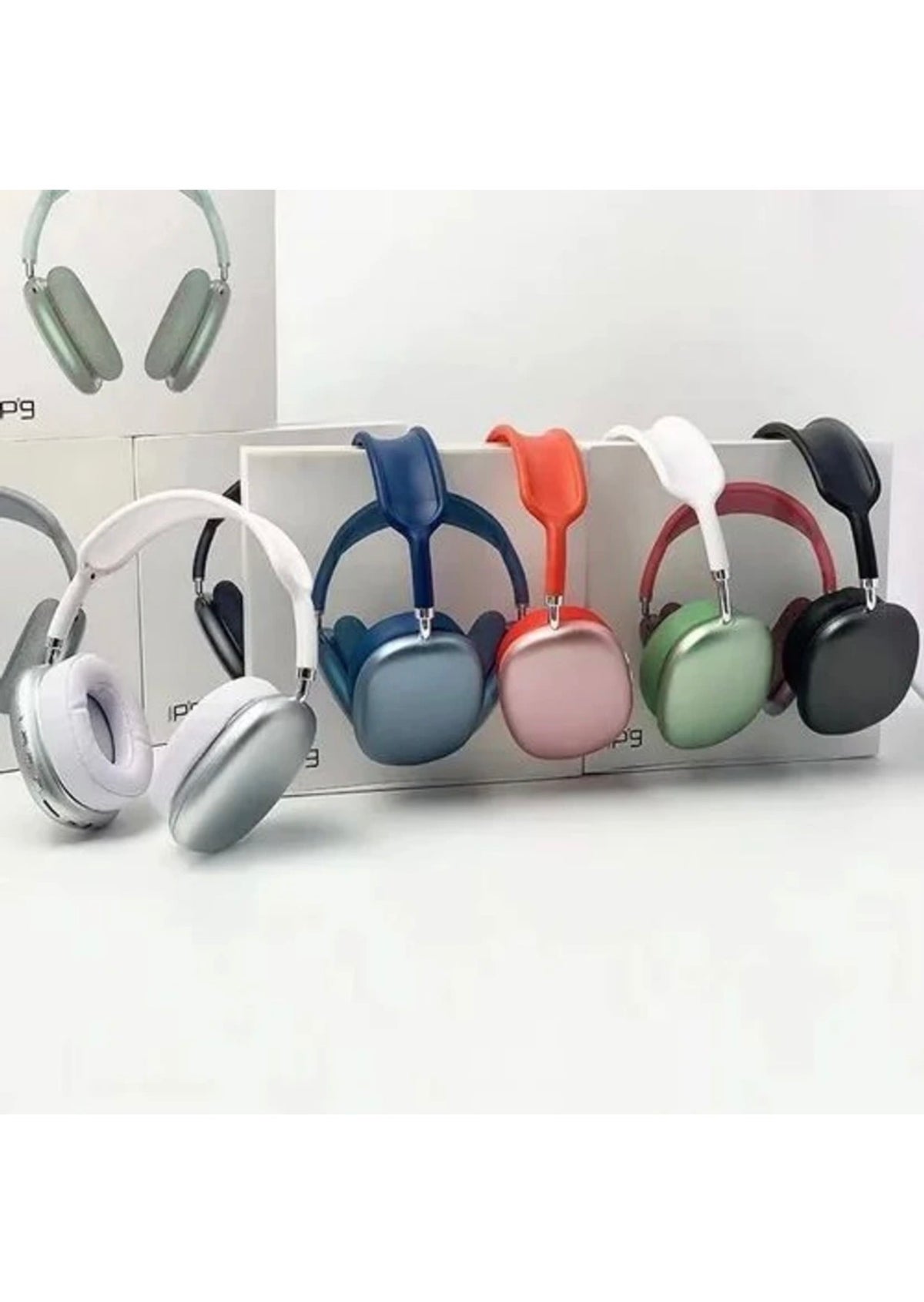 P9 Wireless On Ear Headphones Deep Bass with Microphone Bluetooth Headset
