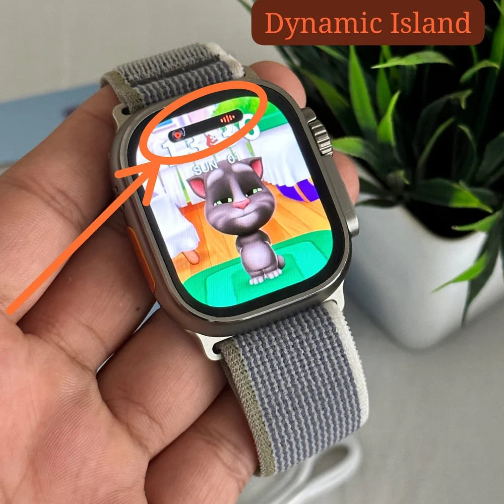 Original HK9 Ultra 2 Smart Watch ChatGPT NFC 49mm AMOLED Dynamic Island Ai  Watch Face 2GB Local Music Smartwatch for Android IOS 2023