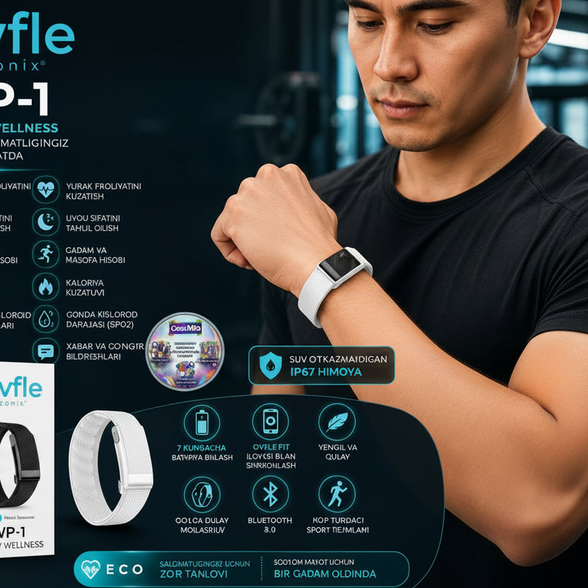 OVFLE ZONIX WP1 Active health tracker
