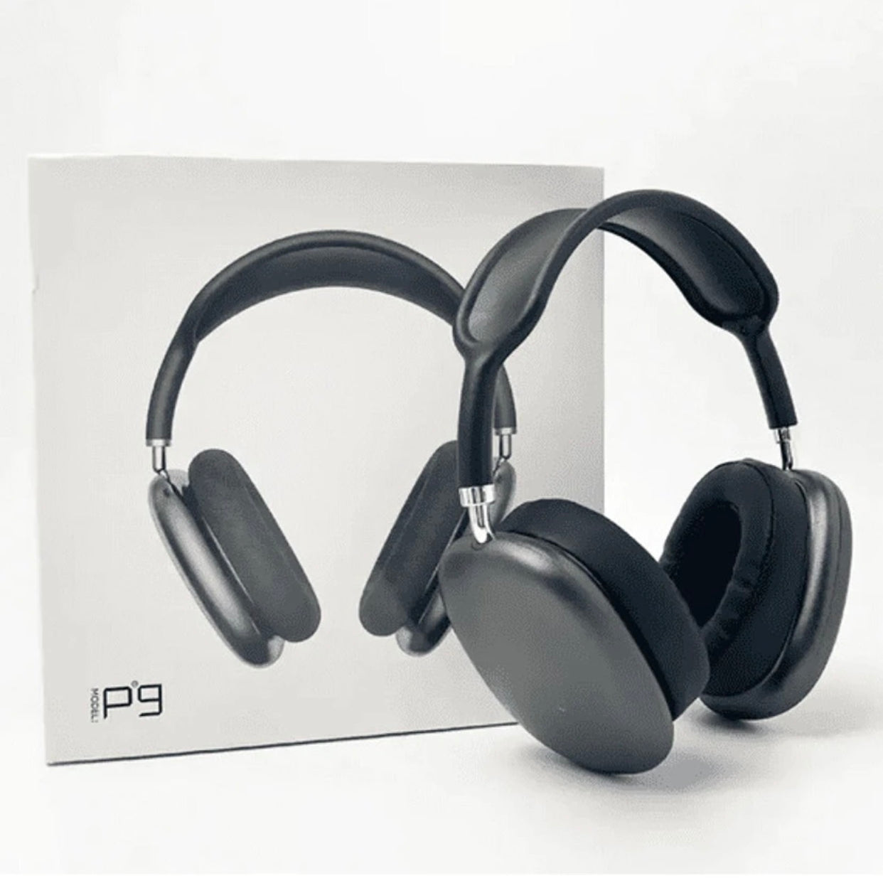 P9 Wireless On Ear Headphones Deep Bass with Microphone Bluetooth Headset