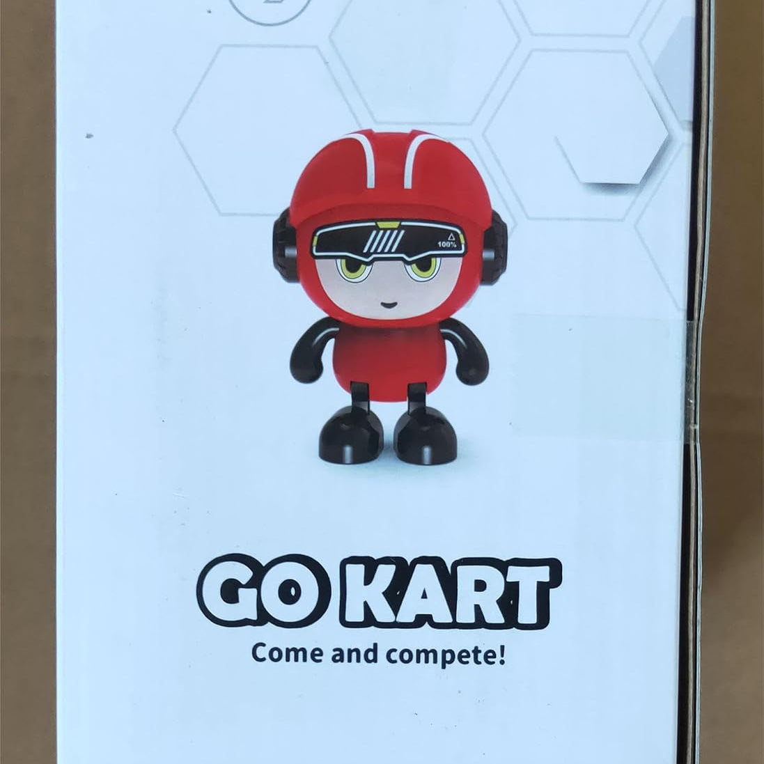 Robot, Set of 2 RC Bumper Cars with LED and Rechargeable Battery, Interactive Toy for Kids Boys and Girls,