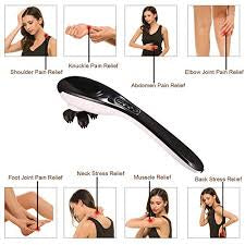 Dolphin Massager Gun – Handheld Percussion Therapy For Neck, Back & Shoulder Pain Relief