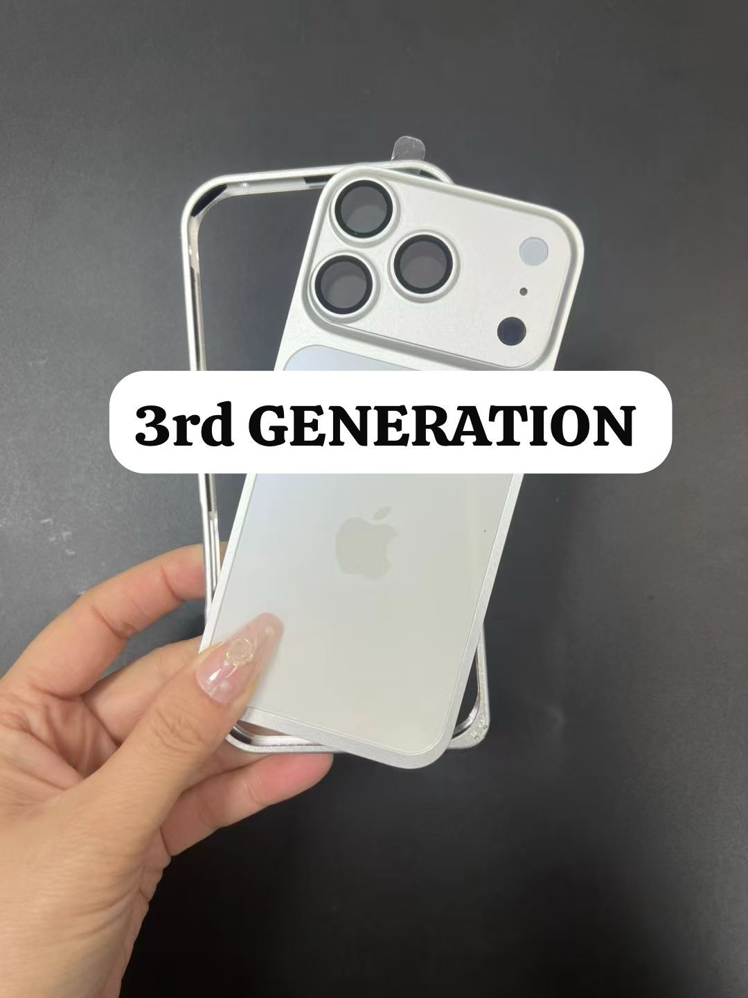 NEW TRENDY FRAME METAL BUMPER WITH 3RD GENERATION METAL BACK
CONVERTER CASE