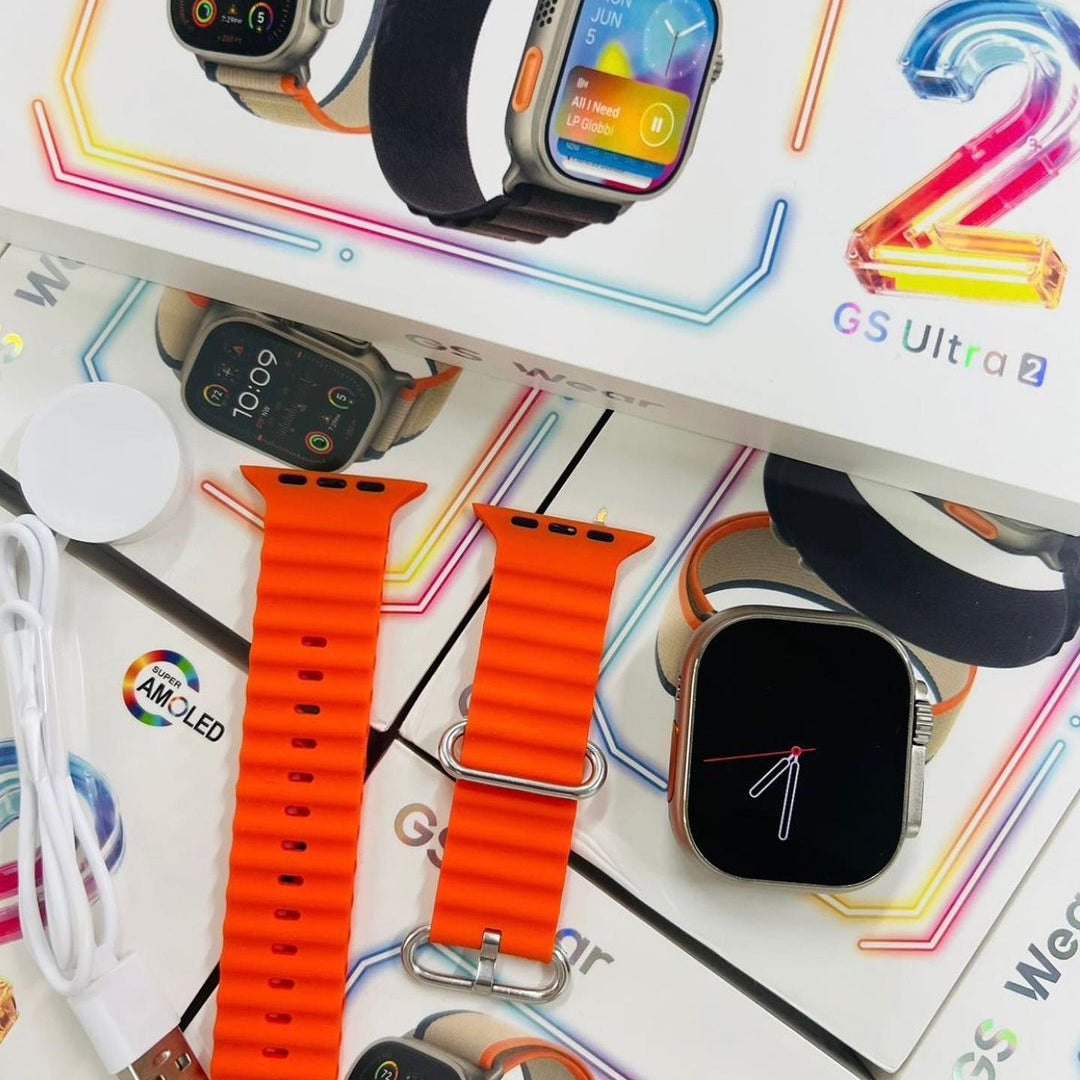GS Ultr 2 Smart Watch Amoled ChatGPT 4GB ROM