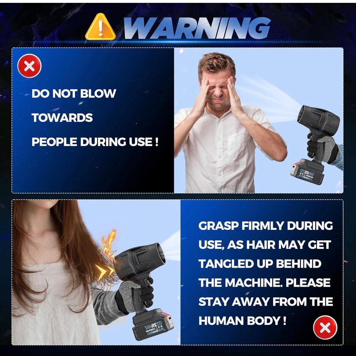 Cordless Leaf Blower Handheld, Hand Held Leaf Blower Violent Turbofan