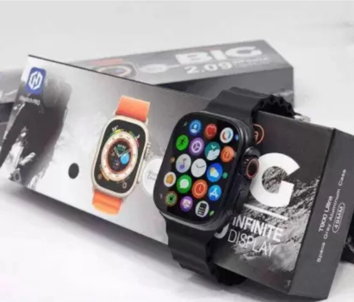 mart Watch T9Ultra Smart Watch with 2.01 inch Big Display 49mm with Wireless