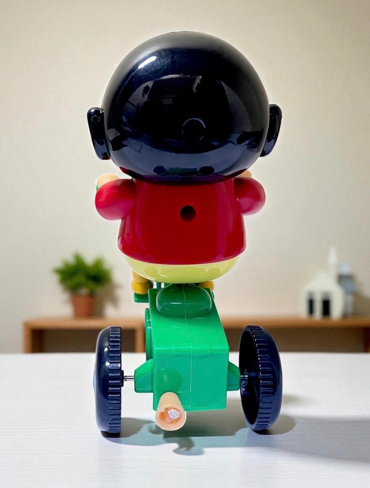 Cartoon Action Figure on Tricycle | Cute Shinchan Toy for Kids | Collectible Anime Figure | Shinchan Bike Toy Gift for Boys & Girls
