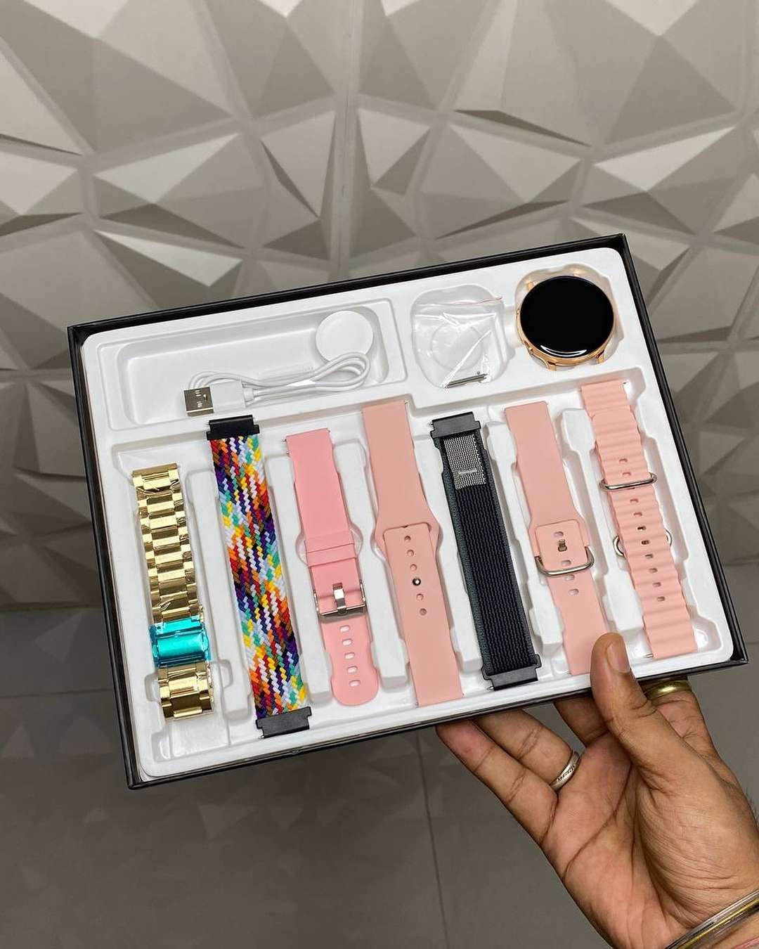 Samsng galxy active 2 seven strap combo watch