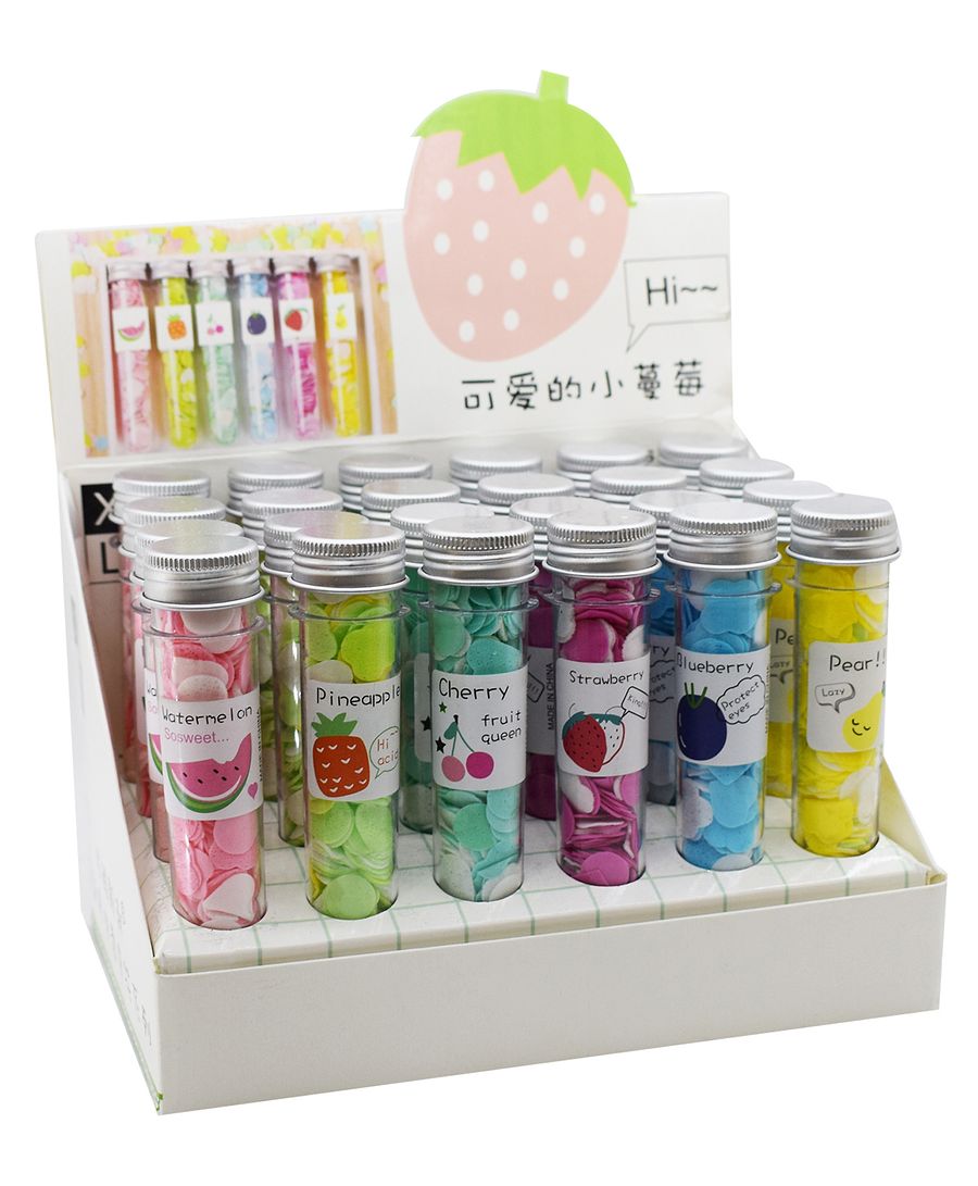 Disposable Tube Paper Soap in Flavour Design Tube
Shape Plastic Bottle for Travel (Set of 5)