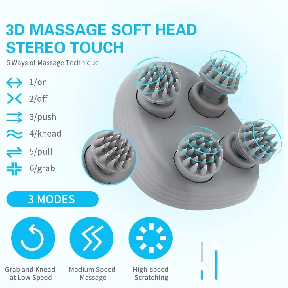 Electric Scalp Massager, Head Massage