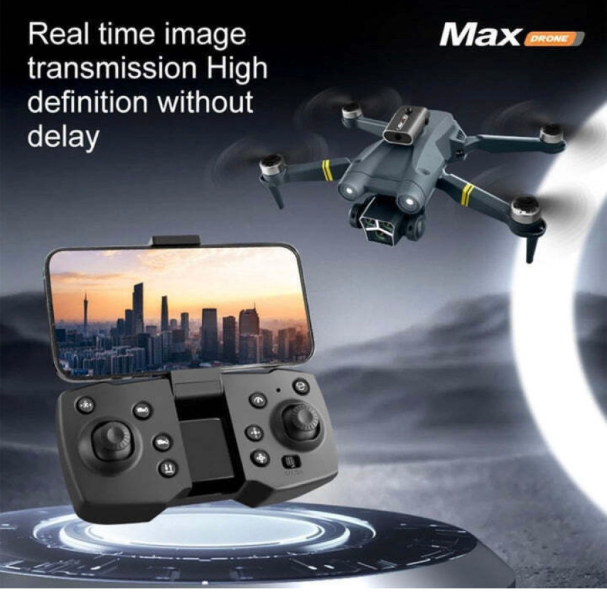 M3 MAX Drone with 3 Camera 5G WIFI 360 Obstacle Avoidance FPV Foldable Drone