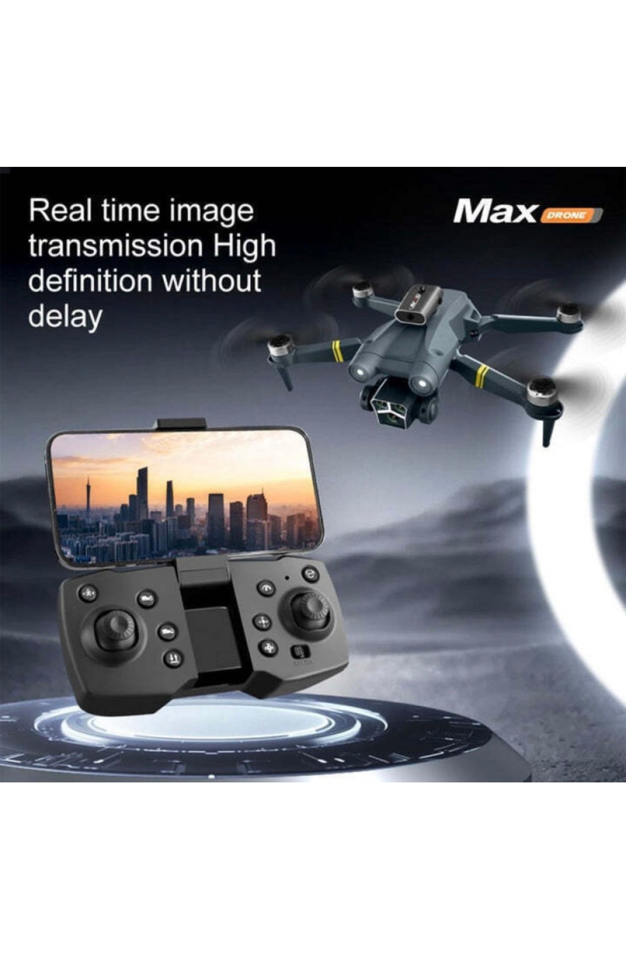 M3 MAX Drone with 3 Camera 5G WIFI 360 Obstacle Avoidance FPV Foldable Drone