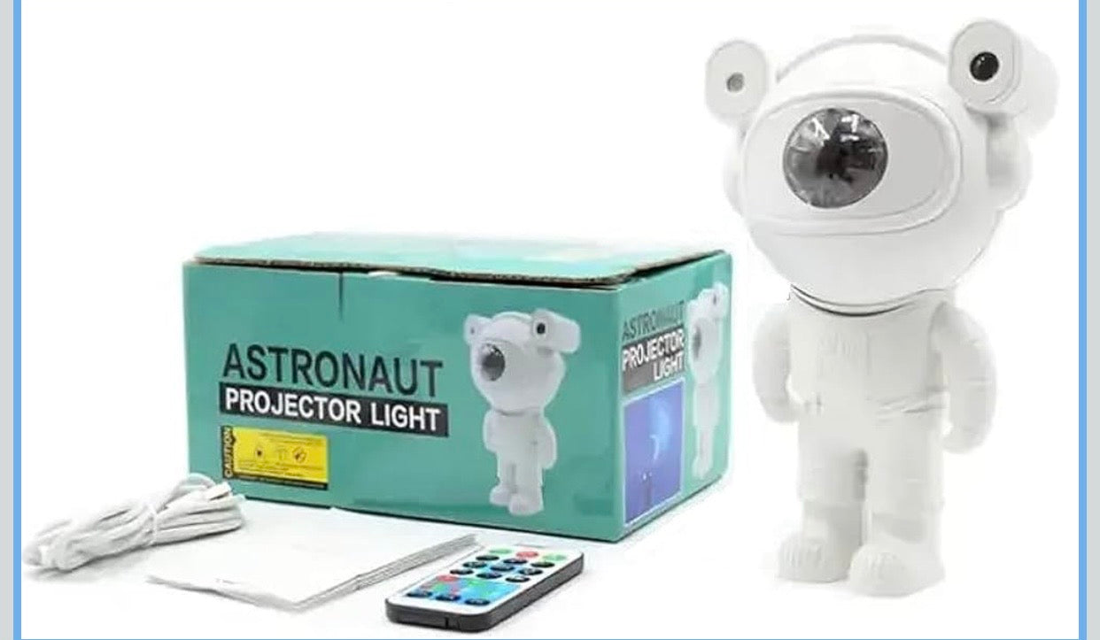 360° Rotating Astronaut Projector Lamp Bluetooth Speaker