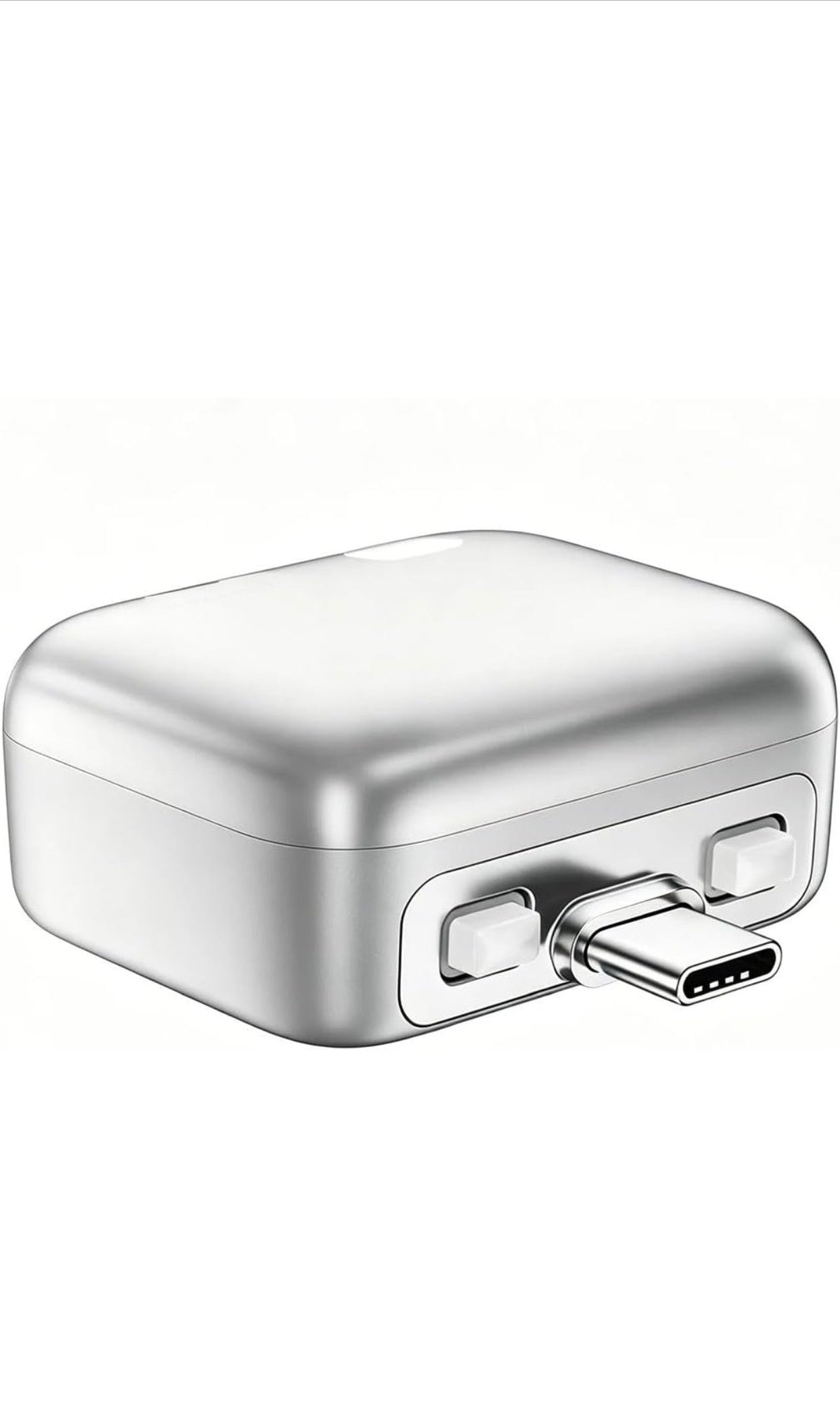 Smart Charger mini Adapter with Auto Power disconnector | Light Weight | for Android, iOS, Tablet etc
