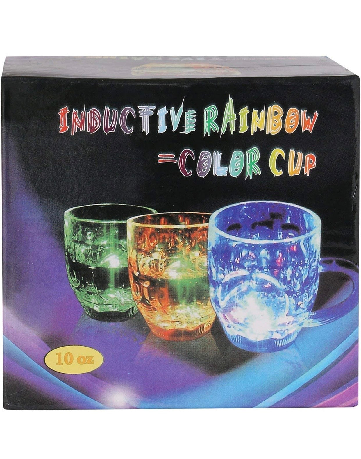 Inductive Rainbow Color Changing LED Mug - Magic Light-Up Cup for Kids and Parties (Set of 1)
