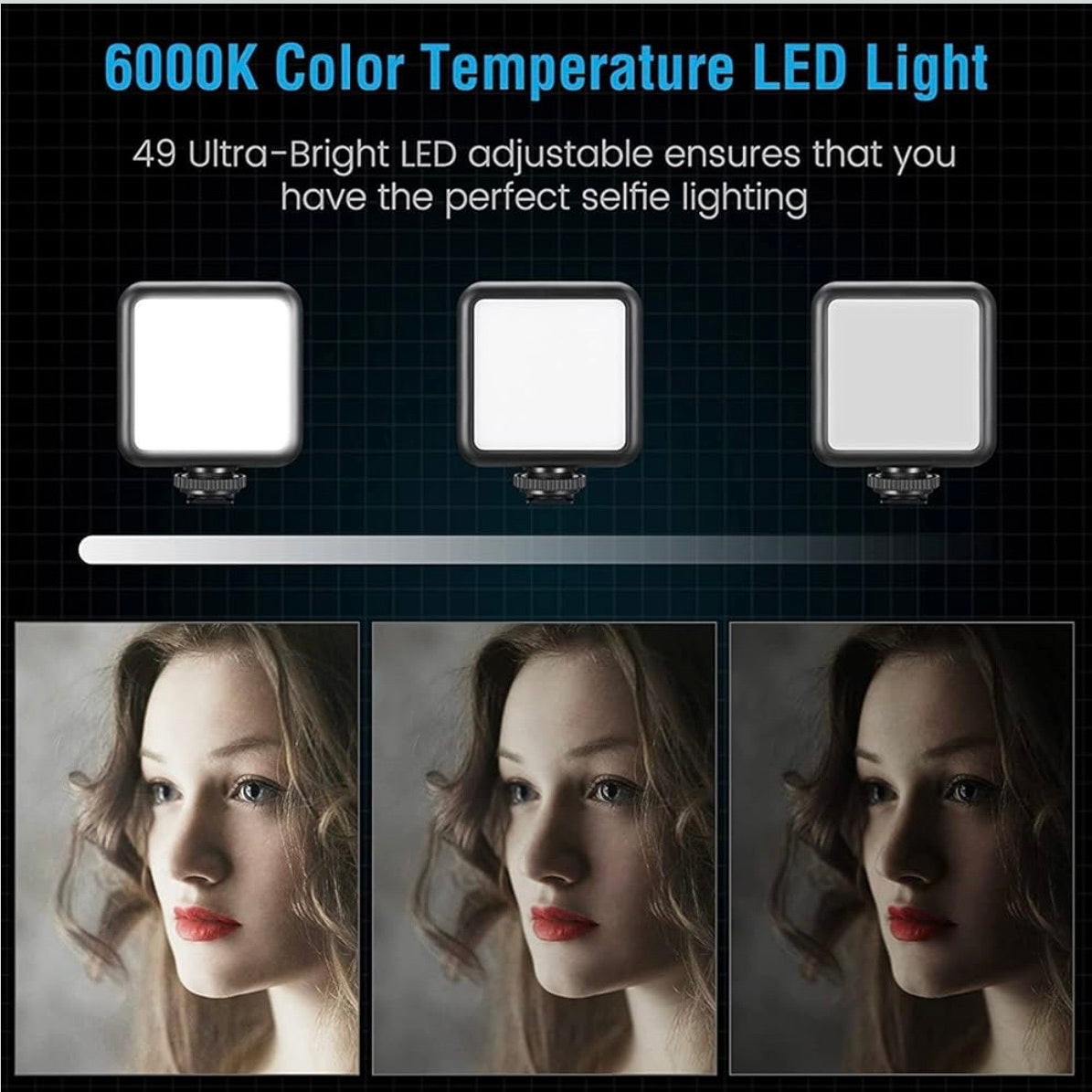 Vlogging Kit with Ball Head | Tripod | Smartphone Holder | Flexible Arm | for Live Streaming and Selfie, Video Recording,