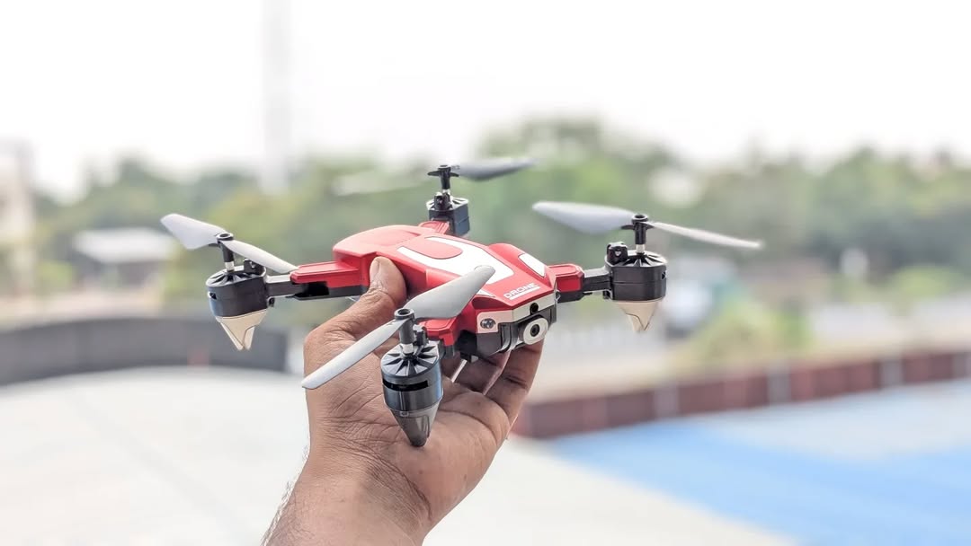 J2 Drone - Foldable Dual Camera Drone with HD Double Camera,