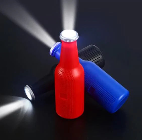 WS-005 Blue BOTTLE BLUTOOTH SPEAKER, CHARGING USB  Speaker  Rjmobile01