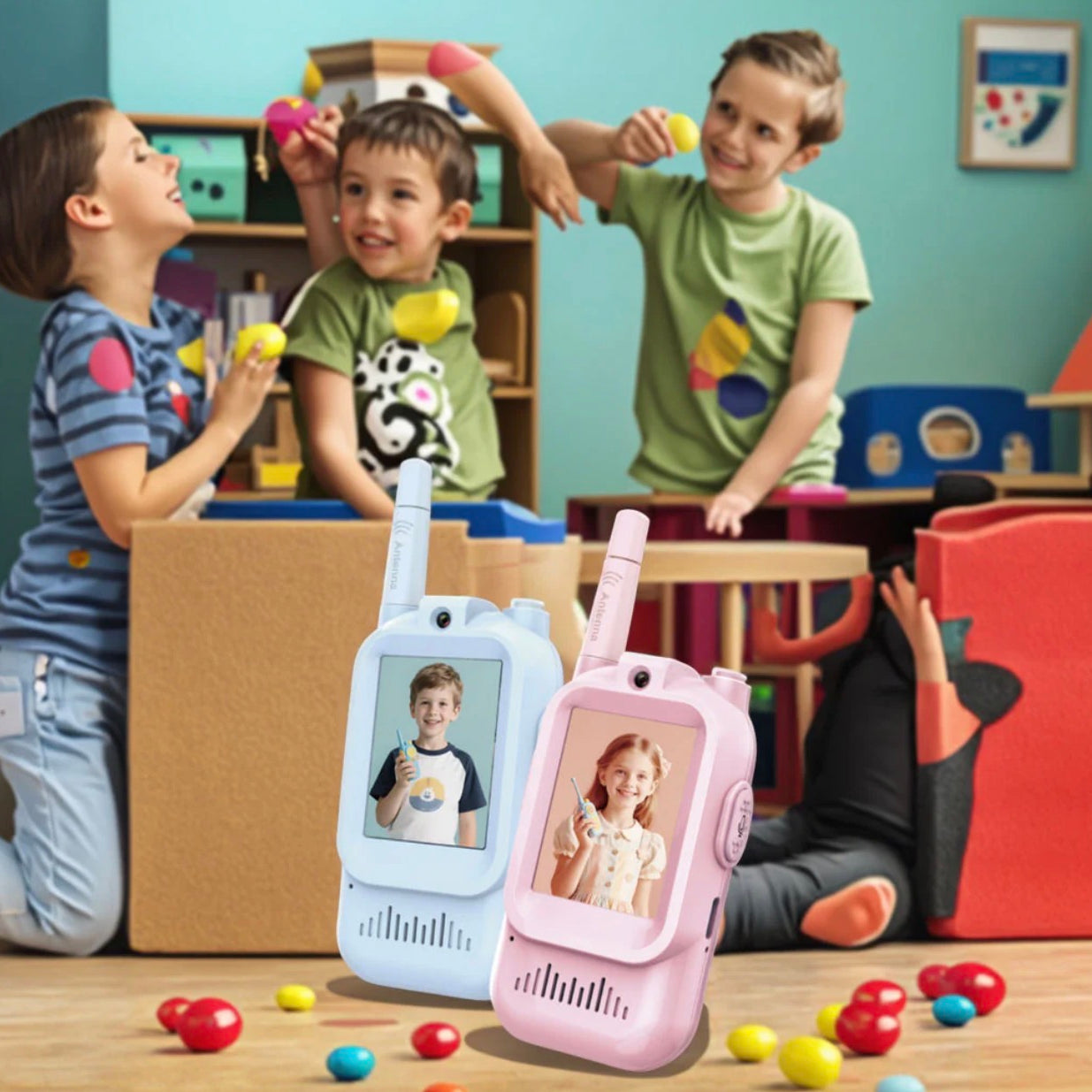 Kids Video Walkie Talkie Set