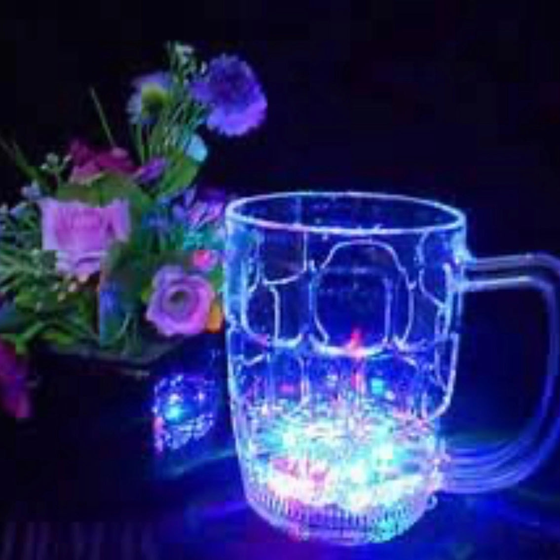 Inductive Rainbow Color Changing LED Mug - Magic Light-Up Cup for Kids and Parties (Set of 1)