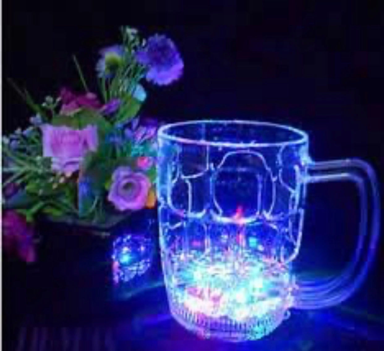 Inductive Rainbow Color Changing LED Mug - Magic Light-Up Cup for Kids and Parties (Set of 1)