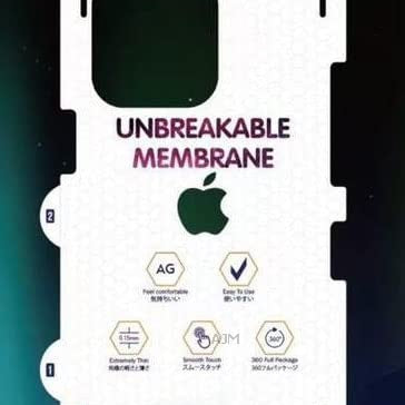 Transparent Mobile Skin Wrap iphone