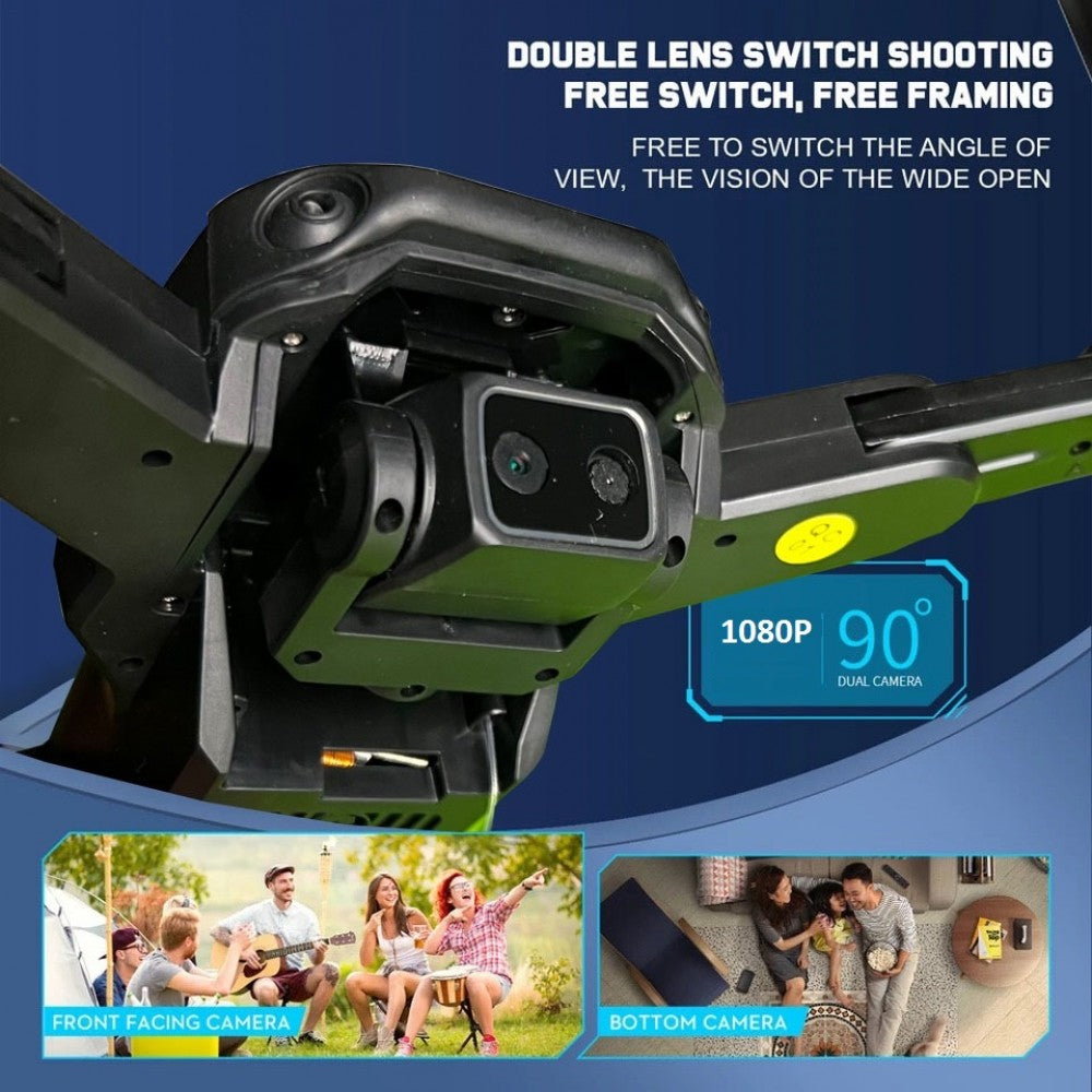 DROE AIR Pro Air Professional Drone Wifi Fpv Mavic 4k HD Gimbal Dual  720p Camera With Remote Control